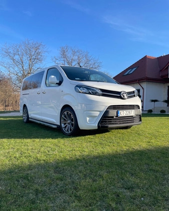 Toyota ProAce cena 72700 przebieg: 211725, rok produkcji 2017 z Tarnów małe 154